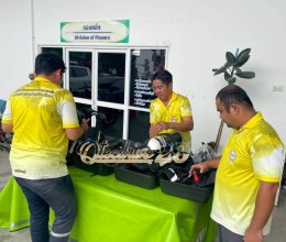 ผลงานการส่งมอบ ชุดเครื่องช่วยหายใจแบบสะพายหลัง (SCBA)