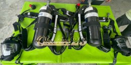 ผลงานการส่งมอบ ชุดเครื่องช่วยหายใจแบบสะพายหลัง (SCBA)
