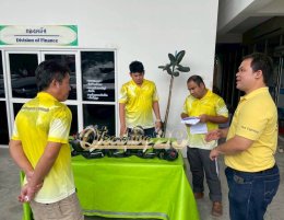 ผลงานการส่งมอบ ชุดเครื่องช่วยหายใจแบบสะพายหลัง (SCBA)