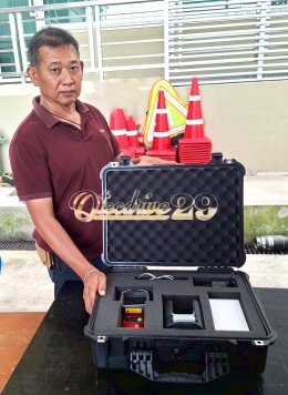 ผลงานการส่งมอบ กล้องถ่ายภาพความร้อน หรือกล้องมองผ่านควันแบบมือถือ