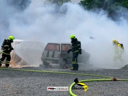 ประมวลภาพงานฝึกอบรม Electric Vehicle Fire EV ณ องค์การบริหารส่วนตำบลเชิงทะเล จ.ภูเก็ต