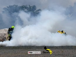 ประมวลภาพงานฝึกอบรม Electric Vehicle Fire EV ณ องค์การบริหารส่วนตำบลเชิงทะเล จ.ภูเก็ต