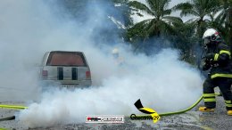 ประมวลภาพงานฝึกอบรม Electric Vehicle Fire EV ณ องค์การบริหารส่วนตำบลเชิงทะเล จ.ภูเก็ต