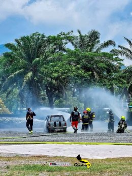 ประมวลภาพงานฝึกอบรม Electric Vehicle Fire EV ณ องค์การบริหารส่วนตำบลเชิงทะเล จ.ภูเก็ต