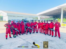 ประมวลภาพงานฝึกอบรม อบจ.ชลบุรี Heavy Rescue Training