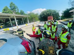 ประมวลภาพงานฝึกอบรม อบจ.ชลบุรี Heavy Rescue Training