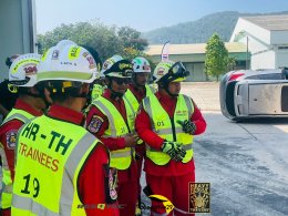 ประมวลภาพงานฝึกอบรม อบจ.ชลบุรี Heavy Rescue Training