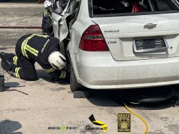 ประมวลภาพงานฝึกอบรม อบจ.ชลบุรี Heavy Rescue Training