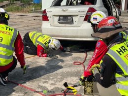 ประมวลภาพงานฝึกอบรม อบจ.ชลบุรี Heavy Rescue Training