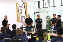 ภาพบรรยากาศงานฝึกอบรม ณ สำนักป้องกันเเละบรรเทาสาธารณภัยกรุงเทพมหานคร