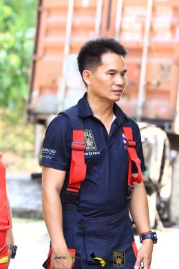ภาพบรรยากาศงานภาคสนาม Heavy Rescue Training ณ สถานีดับเพลิงและกู้ภัยลาดยาว