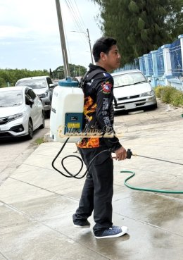 ผลงานการส่งมอบ อุปกรณ์ดับไฟป่าชนิดสะพายหลัง ระบบแบตเตอรี่