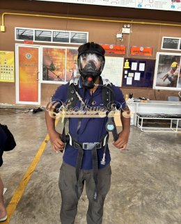 ผลงานการส่งมอบ QTECDRIVE29 ชุดเครื่องช่วยหายใจแบบสะพายหลัง (SCBA)