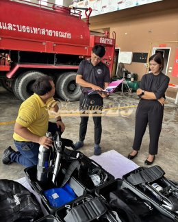 ผลงานการส่งมอบ QTECDRIVE29 ชุดเครื่องช่วยหายใจแบบสะพายหลัง (SCBA)