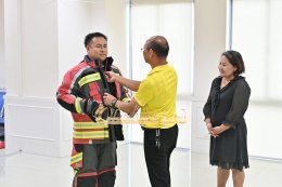 ผลงานการส่งมอบ ชุดดับเพลิงภายในอาคารครบชุด (Fire Suit Set)  มาตรฐาน EN