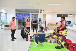 ผลงานการส่งมอบ ชุดดับเพลิงภายในอาคารครบชุด (Fire Suit Set)  มาตรฐาน EN