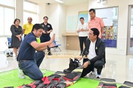 ผลงานการส่งมอบ ชุดดับเพลิงภายในอาคารครบชุด (Fire Suit Set)  มาตรฐาน EN