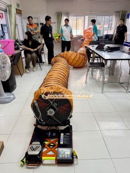 ผลงานการส่งมอบ  QTECDRIVE29 ภารกิจด้านสาธารณภัย สำหรับการป้องกันและระงับอัคคีภัย