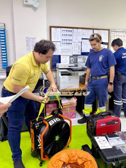 ผลงานการส่งมอบ  QTECDRIVE29 ภารกิจด้านสาธารณภัย สำหรับการป้องกันและระงับอัคคีภัย