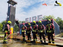 ‍บรรยากาศฝึกซ้อมดับเพลิง Texport Action Day Thailand 