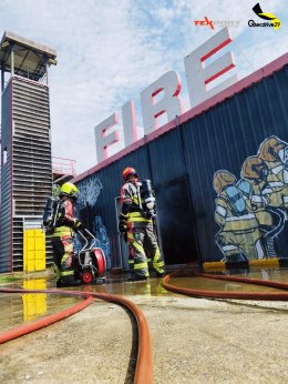 ‍บรรยากาศฝึกซ้อมดับเพลิง Texport Action Day Thailand 