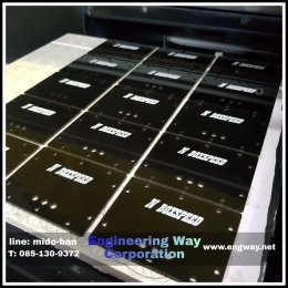 ตัดอะคริลิคพิมพ์uv กล่องบอร์ด