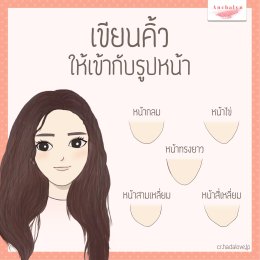 Anchalyn วิธีเขียนคิ้ว