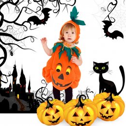 รวม 6 แบบ ชุด Halloween สำหรับเด็ก ที่ขายดีตลอดกาล