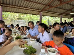 นยปส.13 ลุยกิจกรรมเพื่อน้องศูนย์การเรียน ตชด. บ้านห้วยกุ๊ก จังหวัดเชียงราย
