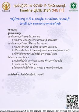 "นนทบุรี" น่ากังวลมากไหม ???
