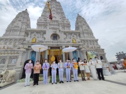 มูลนิธิต่อต้านการทุจริต จัดบรรพชาสามเณรช่อสะอาด ณ วัดสุวรรณภูมิพุทธชยันตี จังหวัดสมุทรปราการ