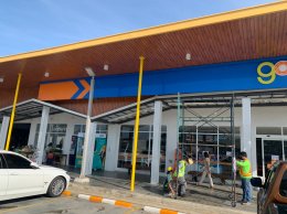 Esso Go fast สถานีบริการน้ำมันเอสโซ่ หลักจันทร์ จังหวัดจันทบุรี