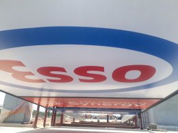 Esso ต.เกาะขนุน พนมสารคาม จังหวัดฉะเชิงเทรา