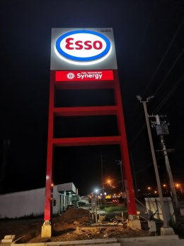 Esso Synergy NTI สีสวาทสเตชั่น (สนง.ใหญ่) คลองขุด 2 จ.สมุทรปราการ