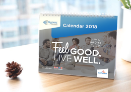 "Gyroc Thailand" Calendar Design