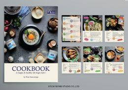 "Nize Seasoning" Cookbook Design