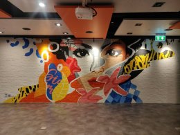 "Novotel Siam Square" Wall Painting