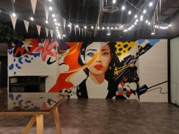 "Novotel Siam Square" Wall Painting