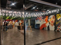 "Novotel Siam Square" Wall Painting