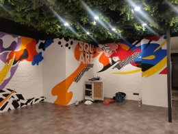 "Novotel Siam Square" Wall Painting