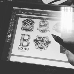 Backyard Brewery Logo and Packaging Design