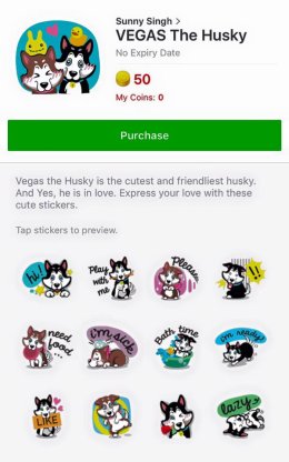 Line Sticker Collection