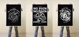 "Black Gym" T-Shirt Design