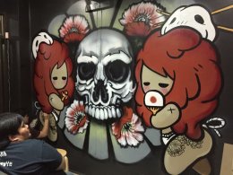  "Japanese Tattoo" Graffiti