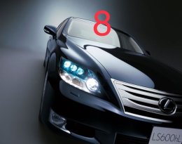 จุดสังเกตุรุ่นย่อย LS460  ( 2006-2017 ) 
