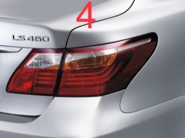 จุดสังเกตุรุ่นย่อย LS460  ( 2006-2017 ) 