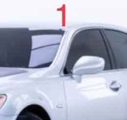 จุดสังเกตุรุ่นย่อย LS460  ( 2006-2017 ) 