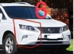 จุดสังเกตุ Lexus RX 2008-2011 และ 2012-2015