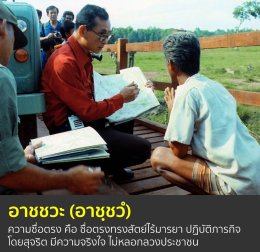 ทศพิธราชธรรม ข้อ 4. "อาชชวะ"