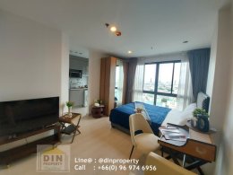 SELL_Ideo Sathorn Thapra, Studio,1 bath, 21 sq.m., BTS Photi Nimit_High floor, Fully furnished 